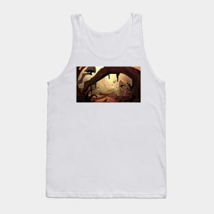 gnarled fall forest Tank Top